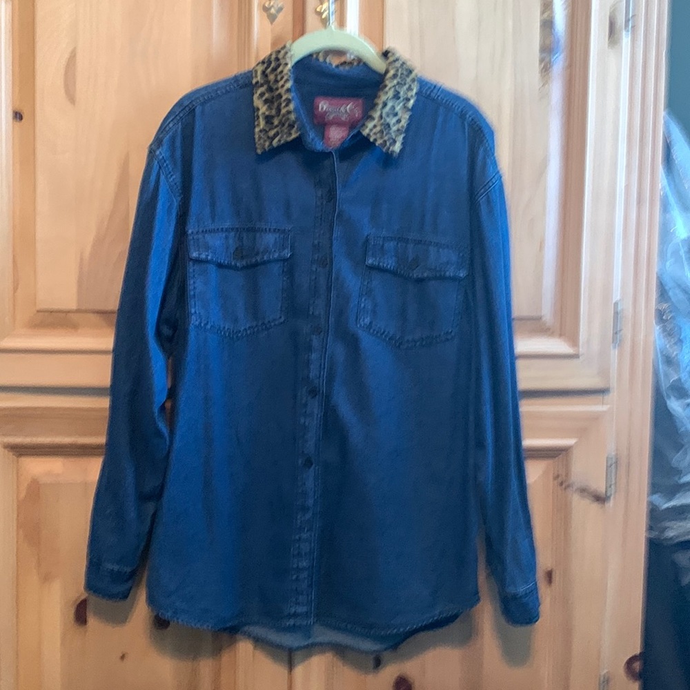 Denim shirt